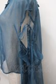 画像3: axes femme / 肩開きシアーシャツ F Bグリーン Y-25-04-23-050-AX-BL-SZ-ZY (3)