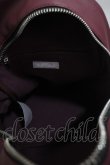 画像3: axes femme kawaii / チャイナ釦デザインリュック  ワイン Y-25-04-23-006-AX-BG-SZ-ZY (3)
