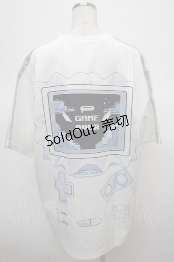 画像2: ACDC　RAG / Game OVER Tシャツ  白 Y-25-04-23-095-PU-TO-SZ-ZY (2)
