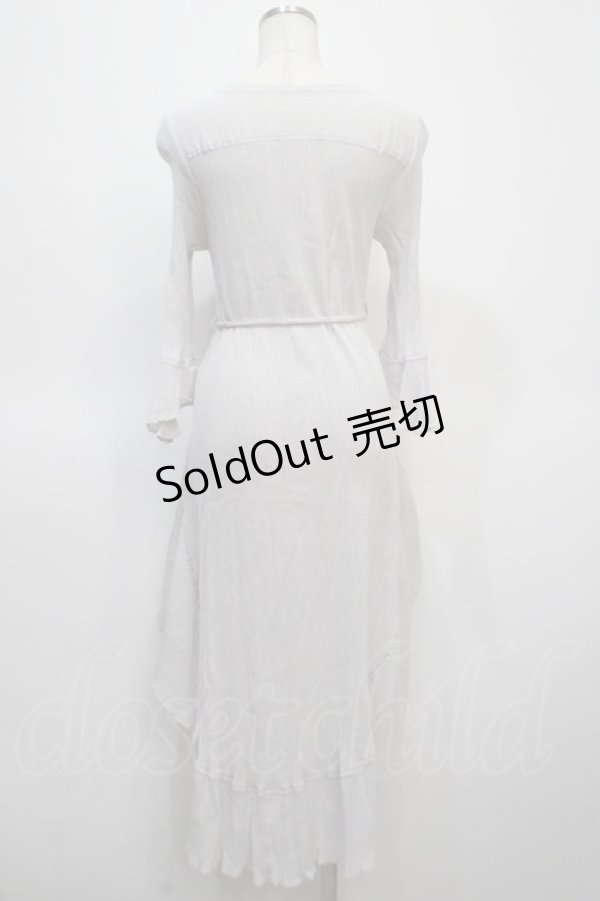 画像2: axes femme / ベルト付イレヘムカーデ M グレー Y-25-04-23-104-AX-TO-SZ-ZY (2)