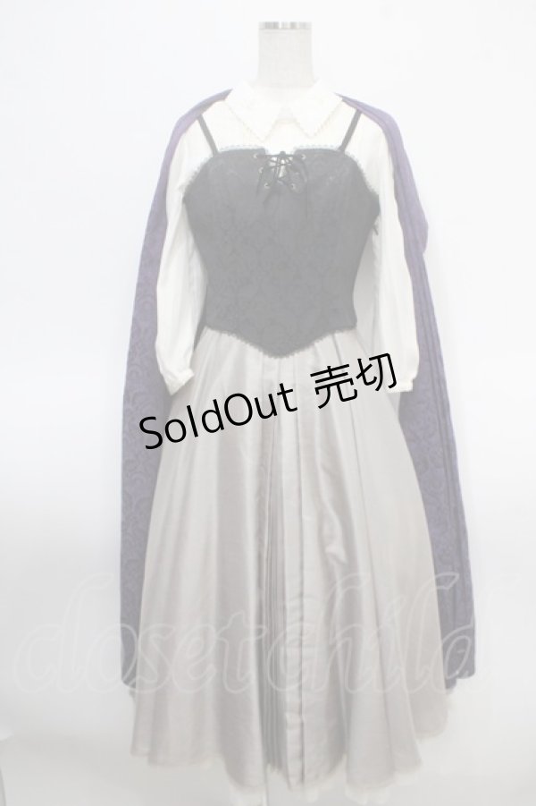 画像1: Secret Honey / Once upon a dream dress (Sleeping Beauty ver.) 2 グレー Y-25-04-23-137-CA-OP-SZ-ZY (1)