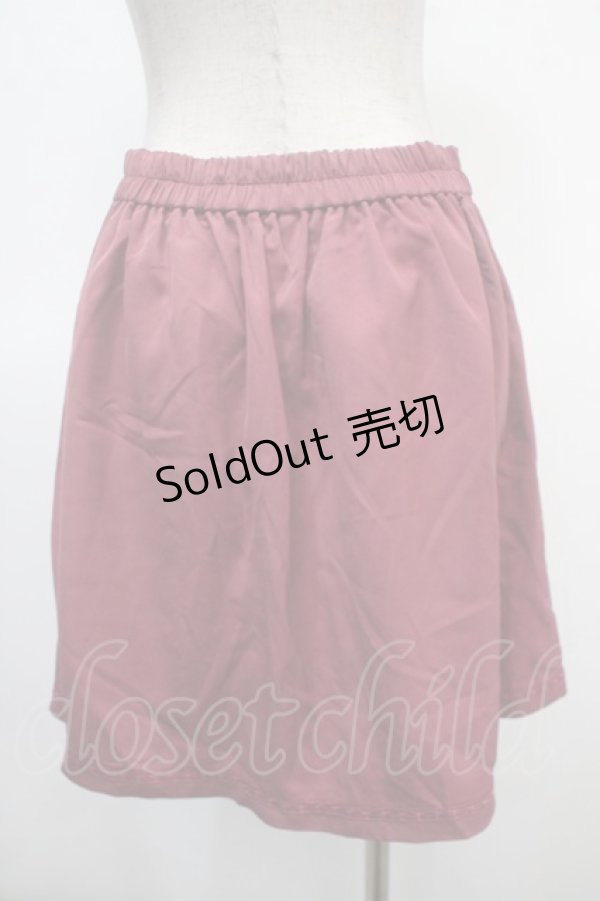 画像2: axes femme POETIQUE / 切替スカート  ピンク Y-25-04-23-139-AX-SK-SZ-ZT152 (2)