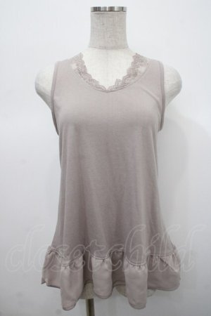 画像: axes femme / タンクトップ  モカ Y-25-04-23-017-AX-TO-SZ-ZY