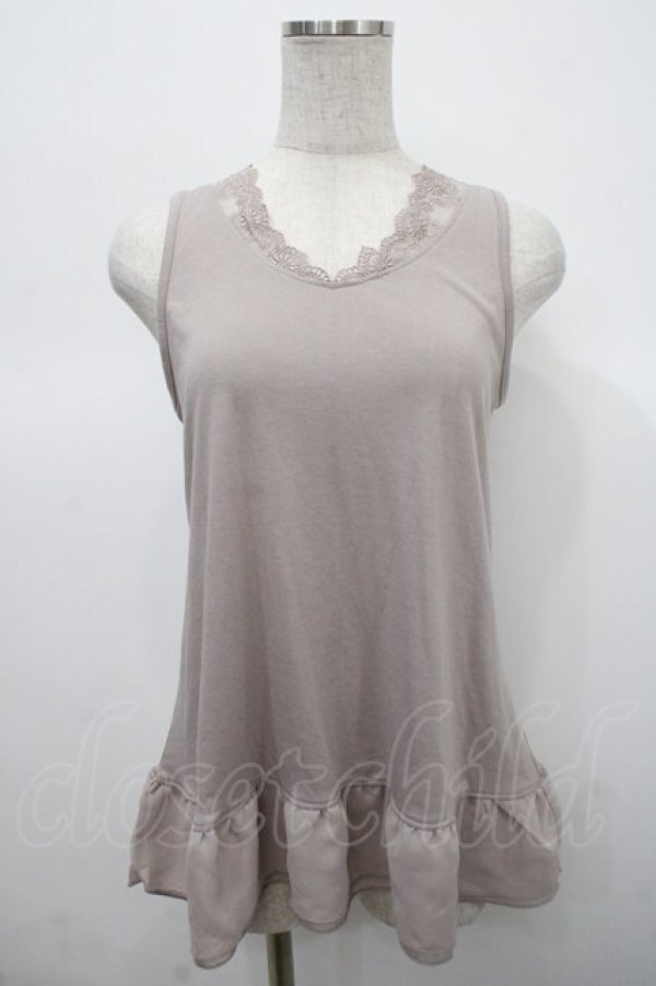 画像1: axes femme / タンクトップ  モカ Y-25-04-23-017-AX-TO-SZ-ZY (1)