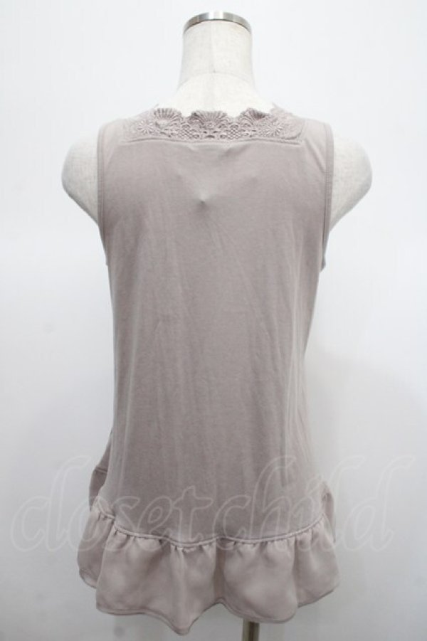 画像2: axes femme / タンクトップ  モカ Y-25-04-23-017-AX-TO-SZ-ZY (2)