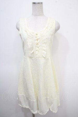 画像: axes femme / レースボンディングチュニック M キナリ Y-25-04-26-049-AX-OP-SZ-ZY