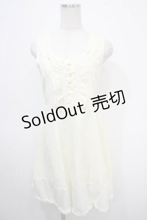 画像: axes femme / レースボンディングチュニック M キナリ Y-25-04-26-049-AX-OP-SZ-ZI