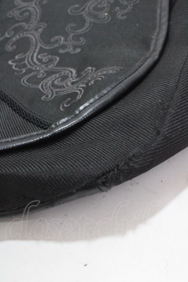 画像4: Ozz Croce / 刺繍入りショルダーバック  黒 Y-25-04-26-005-OO-BG-SZ-ZY (4)