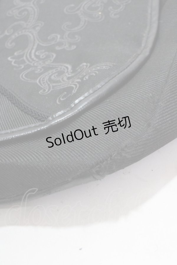 画像4: Ozz Croce / 刺繍入りショルダーバック  黒 Y-25-04-26-005-OO-BG-SZ-ZT-K020 (4)