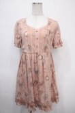 画像1: axes femme / レーシー切替スリットチュニ M アワピンク Y-25-04-26-060-AX-OP-SZ-ZY (1)