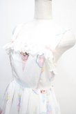 画像3: axes femme kawaii / アイス柄ジャンパースカート M 白 Y-25-04-26-077-AX-OP-SZ-ZY (3)