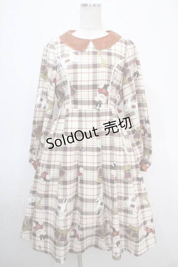 画像1: axes femme kawaii / ロンドントイズワンピース  キナリ Y-25-04-26-079-AX-OP-SZ-OS (1)