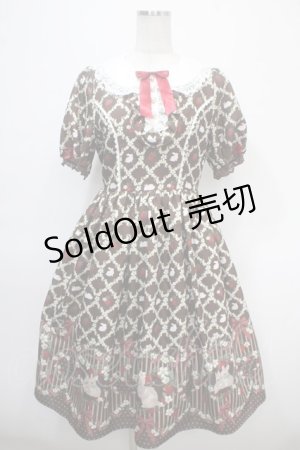 画像: axes femme kawaii / ベリーフィールズワンピース M 茶 Y-25-04-26-087-AX-OP-SZ-ZI