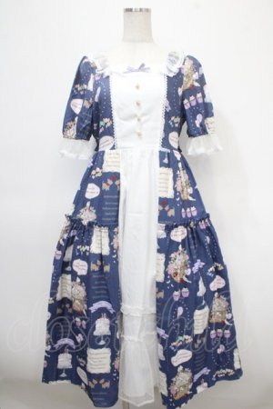 画像: axes femme kawaii / 10thアニバーサリーワンピース  紺 Y-25-04-26-089-AX-OP-SZ-ZY