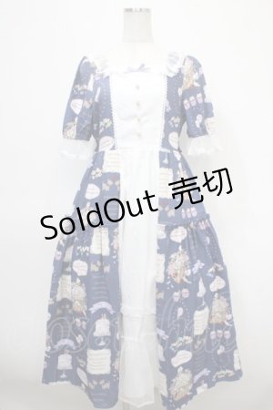 画像: axes femme kawaii / 10thアニバーサリーワンピース  紺 Y-25-04-26-089-AX-OP-SZ-ZI