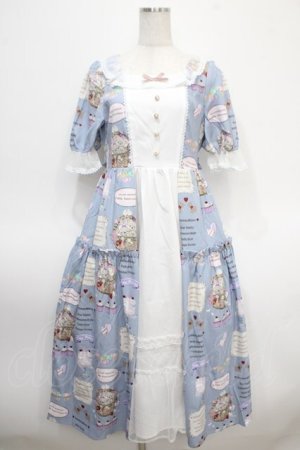 画像: axes femme kawaii / 10thアニバーサリーワンピース  サックス Y-25-04-26-090-AX-OP-SZ-ZY