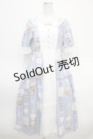 画像: axes femme kawaii / 10thアニバーサリーワンピース  サックス Y-25-04-26-090-AX-OP-SZ-ZI