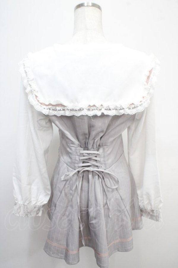 画像2: Pal elfy / セーラーコンビネゾン F グレー Y-25-04-26-099-LO-OP-SZ-ZY (2)