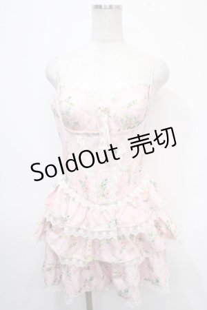 画像: LACEMADE / サマーラブソング　コルセットドレス  ピンク Y-25-04-26-101-LO-OP-SZ-ZY