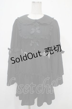 画像: Jamieエーエヌケー / リボンが5つおひめさまワンピース M 黒 Y-25-04-26-104-LO-OP-SZ-ZY