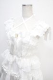 画像3: BABY,THE STARS SHINE BRIGHT / Le lienジャンパースカート  オフ白 Y-25-04-26-110-BA-OP-SZ-ZY (3)