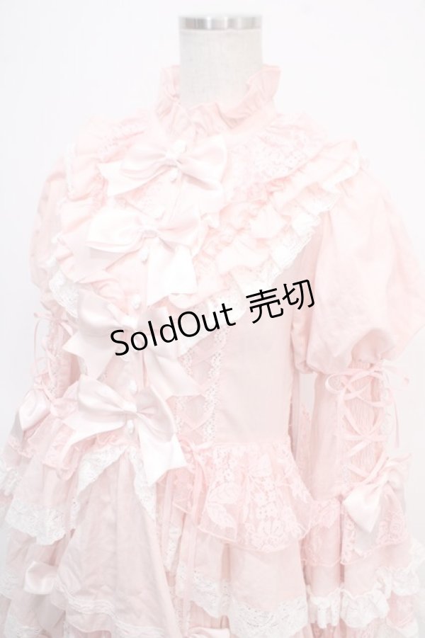 画像3: Hoshibako Works / シャルロット デコラティヴワンピース  ピンク Y-25-04-26-111-LO-OP-SZ-ZY (3)