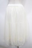 画像2: axes femme / チュールミディスカート M キナリ Y-25-04-26-122-AX-SK-SZ-ZY (2)