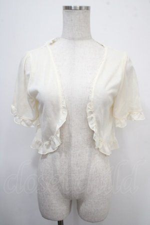 画像: axes femme / ボレロ M キナリ Y-25-04-26-015-AX-TO-SZ-ZY