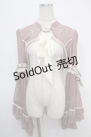 画像: Ozz oneste / 着物袖レースボレロ  ピンク Y-25-04-26-032-OO-TO-SZ-ZY