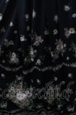 画像3: axes femme / レースパネルブーケ花柄ワンピース M 黒 Y-25-04-26-036-AX-OP-SZ-ZY (3)