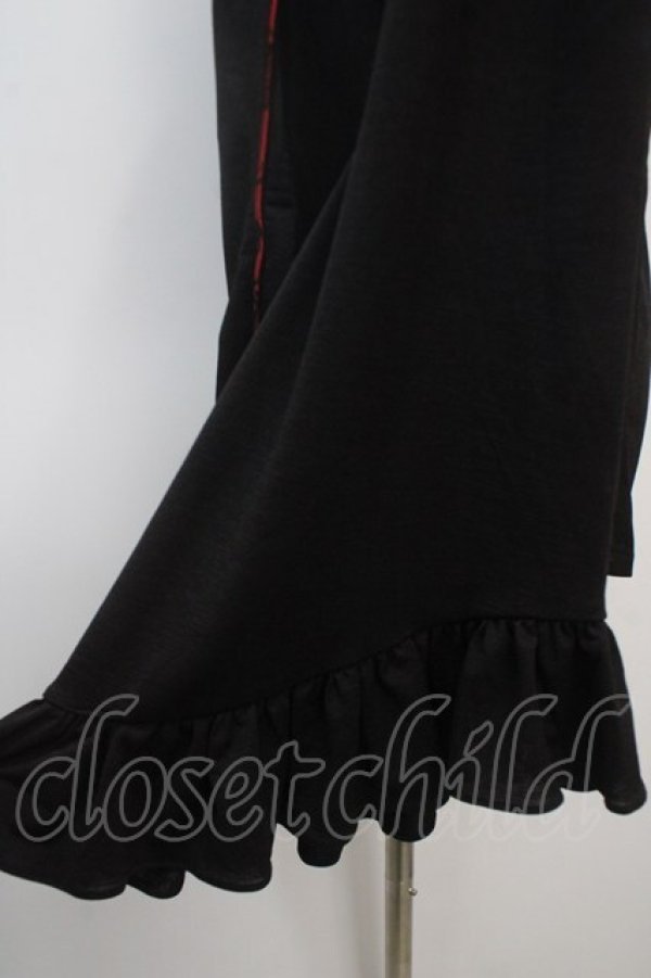 画像3: Qutie Frash / チャイナブラウス  黒×赤 Y-25-04-28-046-QU-BL-SZ-ZY (3)