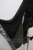 画像4: Qutie Frash / 着物ロングカーデ  黒×緑 Y-25-04-28-061-QU-JA-SZ-ZY (4)