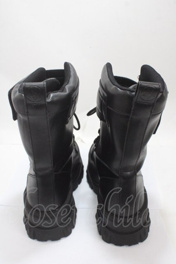 画像3: KILL STAR / boots hacker  黒 Y-25-04-30-057-PU-SH-SZ-ZY (3)