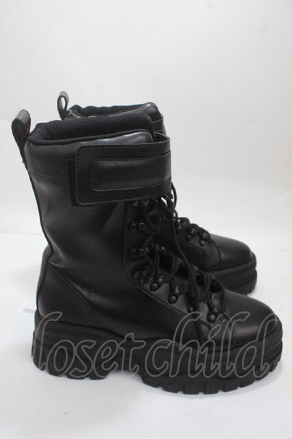 画像4: KILL STAR / boots hacker  黒 Y-25-04-30-057-PU-SH-SZ-ZY (4)