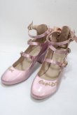 画像1: Elf Armoire / Patent Faux Leather Shoes 38 ピンク Y-25-04-30-065-LO-SH-SZ-ZY (1)