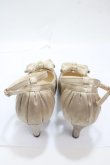 画像3: axes femme / PTパールベルトパンプス M ベージュ Y-25-04-30-068-AX-SH-SZ-ZY (3)