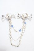 画像2: axes femme POETIQUE / キャンディストールクリップ  サックス Y-25-04-30-011-AX-ZA-SZ-ZY (2)