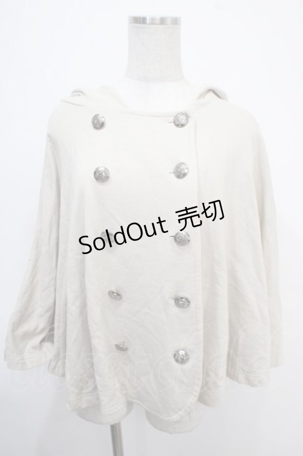 画像1: PEACE NOW / ナポレオンケープポンチョ M ベージュ Y-25-04-30-125-PU-JA-SZ-ZT340 (1)
