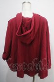 画像2: PEACE NOW / ナポレオンケープポンチョ M 赤 Y-25-04-30-126-PU-JA-SZ-ZY (2)
