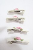 画像2: m petit by misako / AM*N14Pクリップ  中白 Y-25-04-30-018-LO-ZA-SZ-ZY (2)