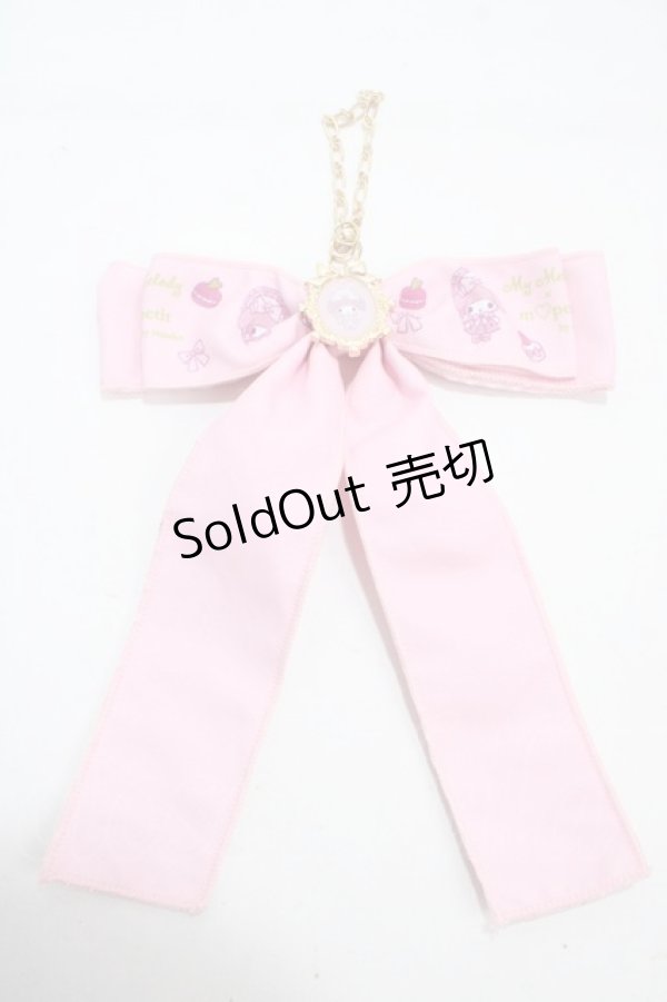 画像1: m petit by misako / サンリオキャラクターズコラボ マイメロリボンチャーム  中桃 Y-25-04-30-022-LO-ZA-SZ-ZY (1)