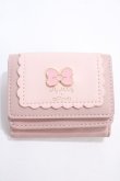 画像1: m petit by misako / サンリオキャラクターズコラボマイメロディ三つ折り財布  淡桃 Y-25-04-30-034-LO-ZA-SZ-ZY (1)