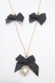 画像1: m petit by misako / ネックレス  中黒 Y-25-04-30-003-LO-AC-SZ-ZY (1)