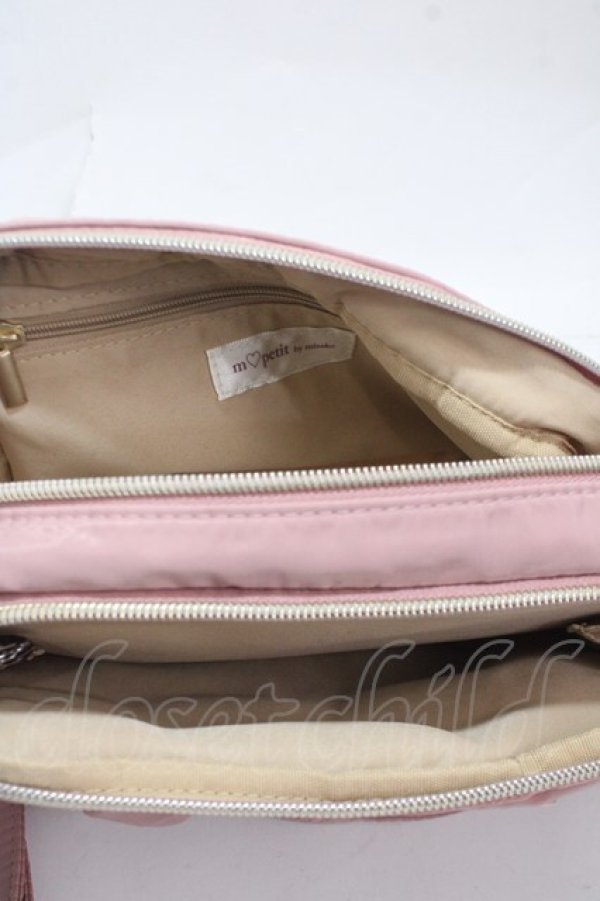 画像3: m petit by misako / AMリボンウォレットSLD  中桃 Y-25-04-30-040-LO-BG-SZ-ZY (3)