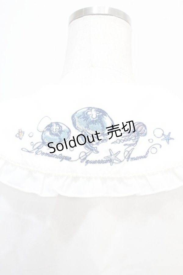 画像4: Amavel / Jerryfish Aquarium ブラウス  白 Y-25-05-05-042-CA-BL-SZ-ZY (4)