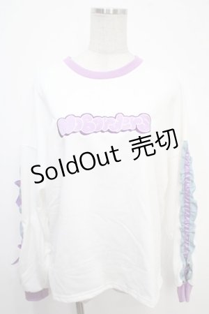 画像: 【SALE】ACDC　RAG / melty planet　ロンクT  白 Y-25-05-05-046-PU-TO-SZ-ZT453