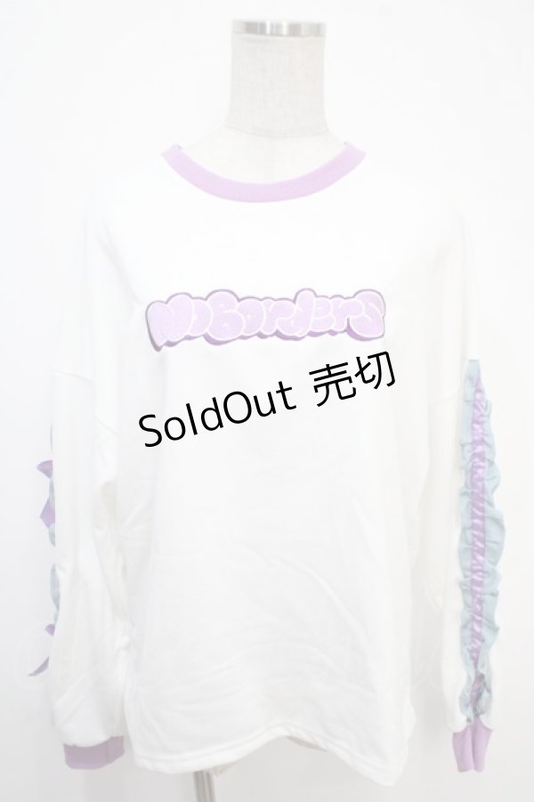 画像1: 【SALE】ACDC　RAG / melty planet　ロンクT  白 Y-25-05-05-046-PU-TO-SZ-ZT453 (1)