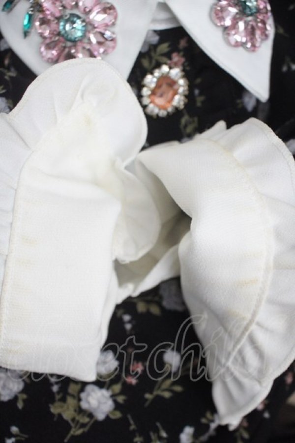 画像4: Swankiss / DB flower print O/P F ブラック Y-25-05-05-055-CA-OP-SZ-ZY (4)