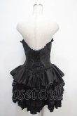 画像2: ATELIER PIERROT / mini corset one piece  黒 Y-25-05-05-065-EL-SK-SZ-ZY (2)