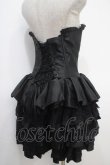 画像4: ATELIER PIERROT / mini corset one piece  黒 Y-25-05-05-065-EL-SK-SZ-ZY (4)